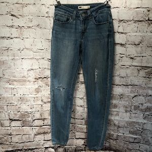Levis Shaping Skinny Jeans Stretchy Size 27